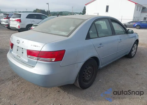2007 Hyundai Sonata Gls из США, поврежденный, VIN 5NPET46C07H204428